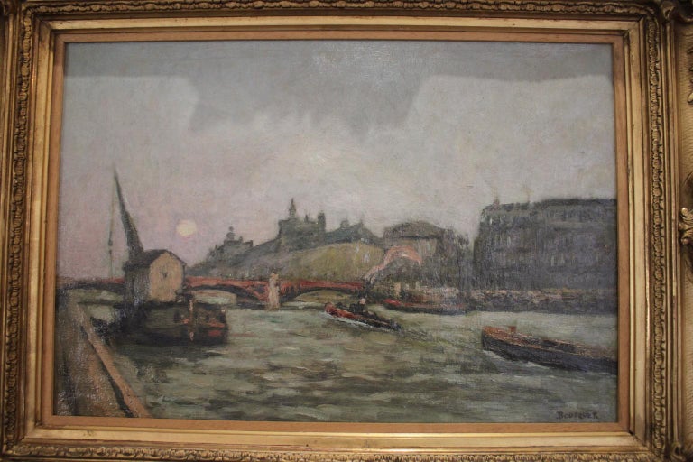 19th Century Painting by Charles Bousquet For Sale at 1stDibs