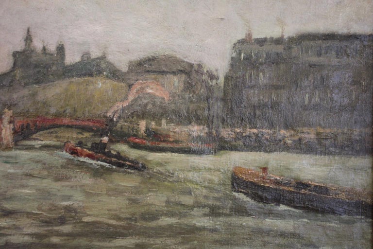 19th Century Painting by Charles Bousquet For Sale at 1stDibs