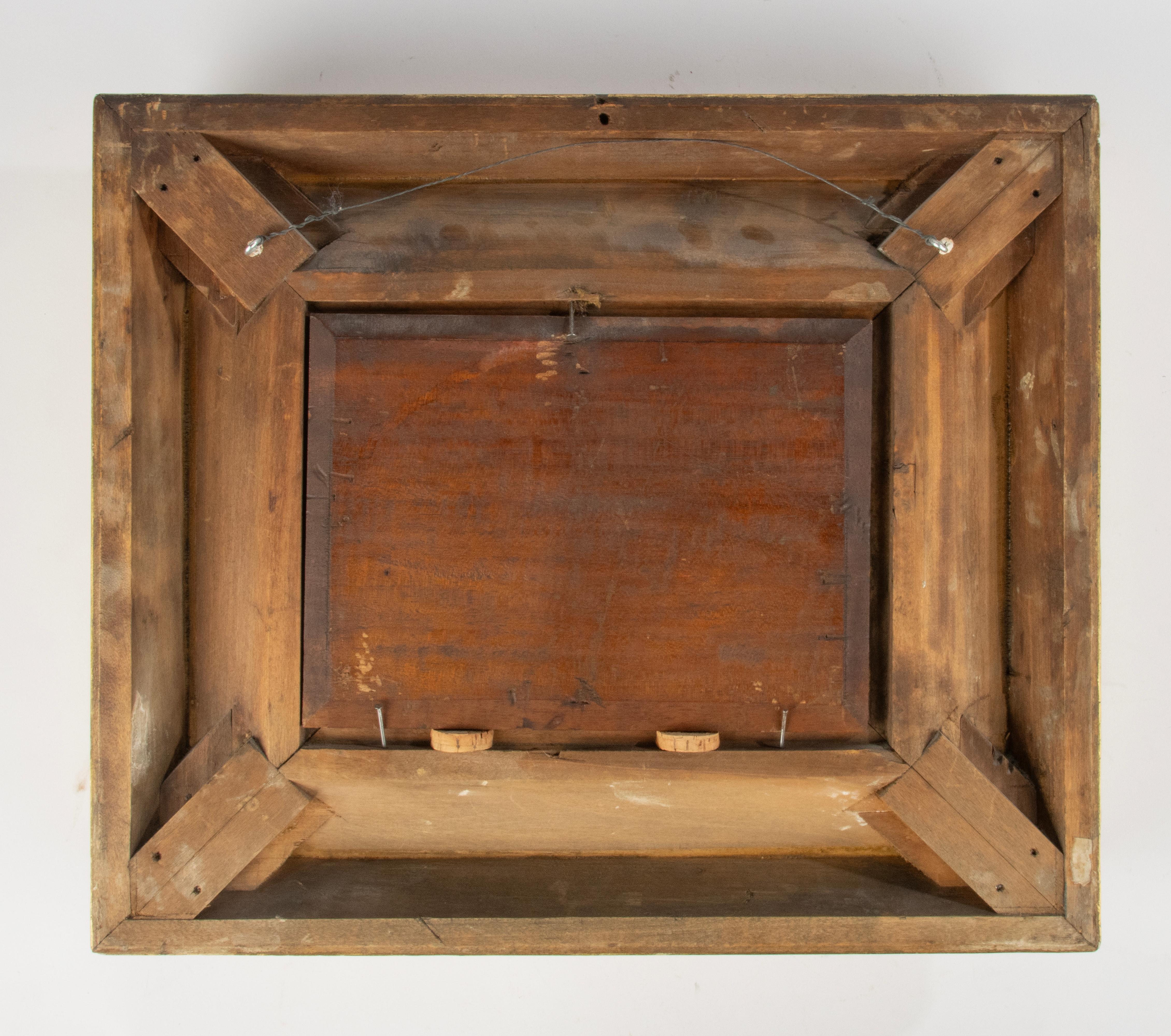 19. Jahrhundert  Gemälde - Eugène Petit - Öl auf Leinwand - Blumenstillleben im Angebot 7