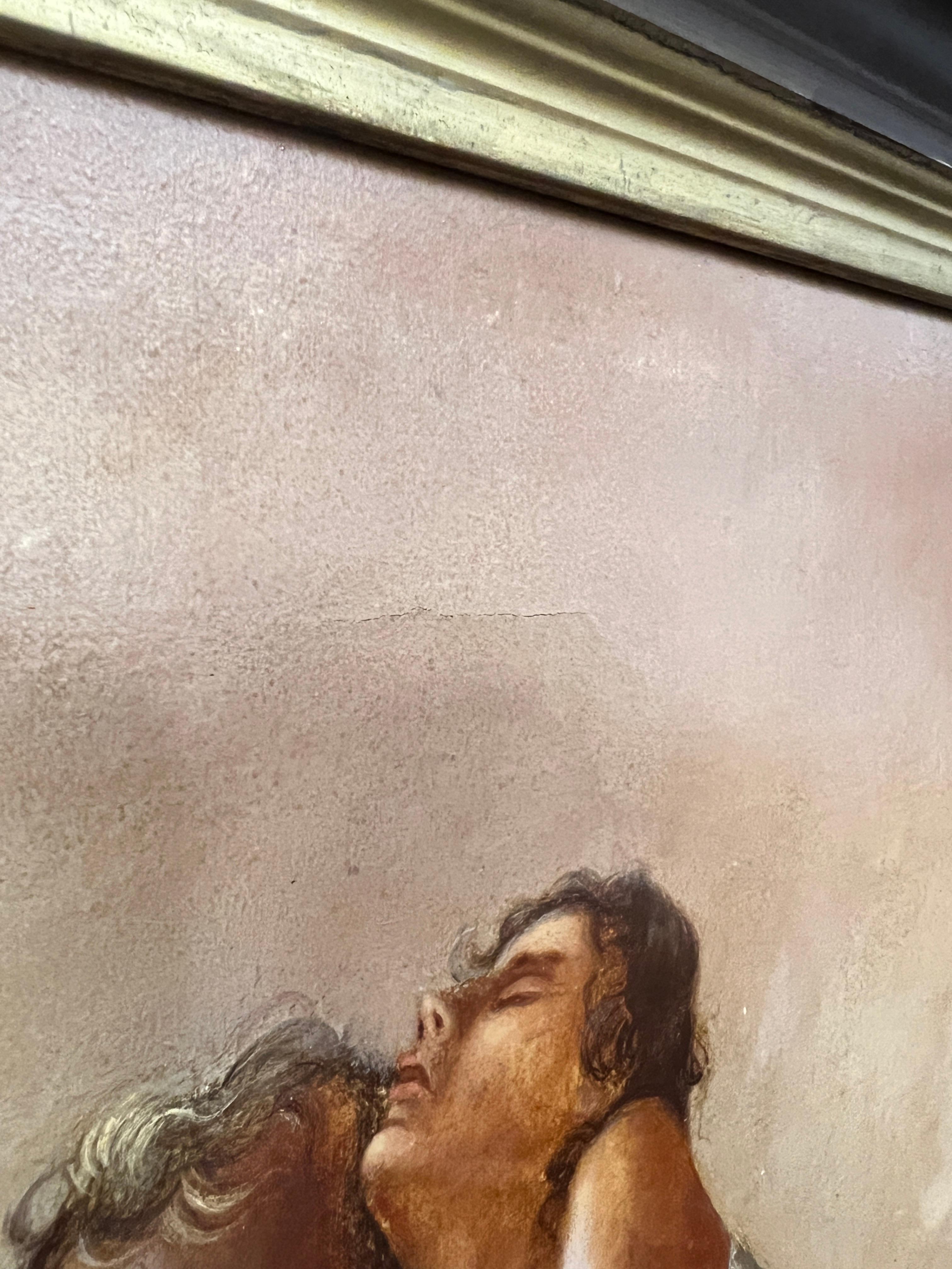 Gemälde von Abraham und Issac aus dem 19. Jahrhundert im Stil von George Caleb Bingham im Angebot 1