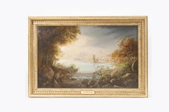 19th Century painting of Ross Castle, Killarney by William Sandler