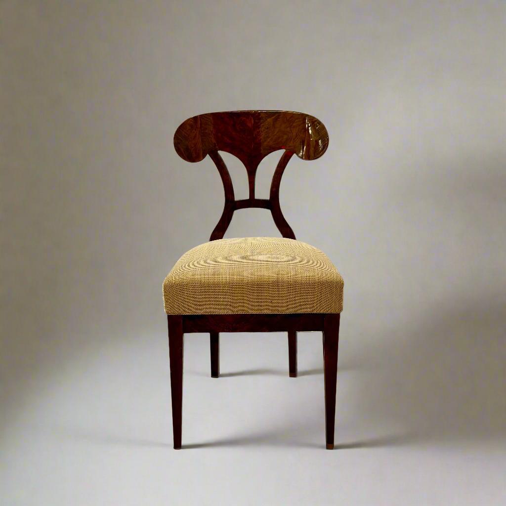 XIXe siècle Paire de chaises d'appoint Biedermeier du 19ème siècle, Autriche en vente
