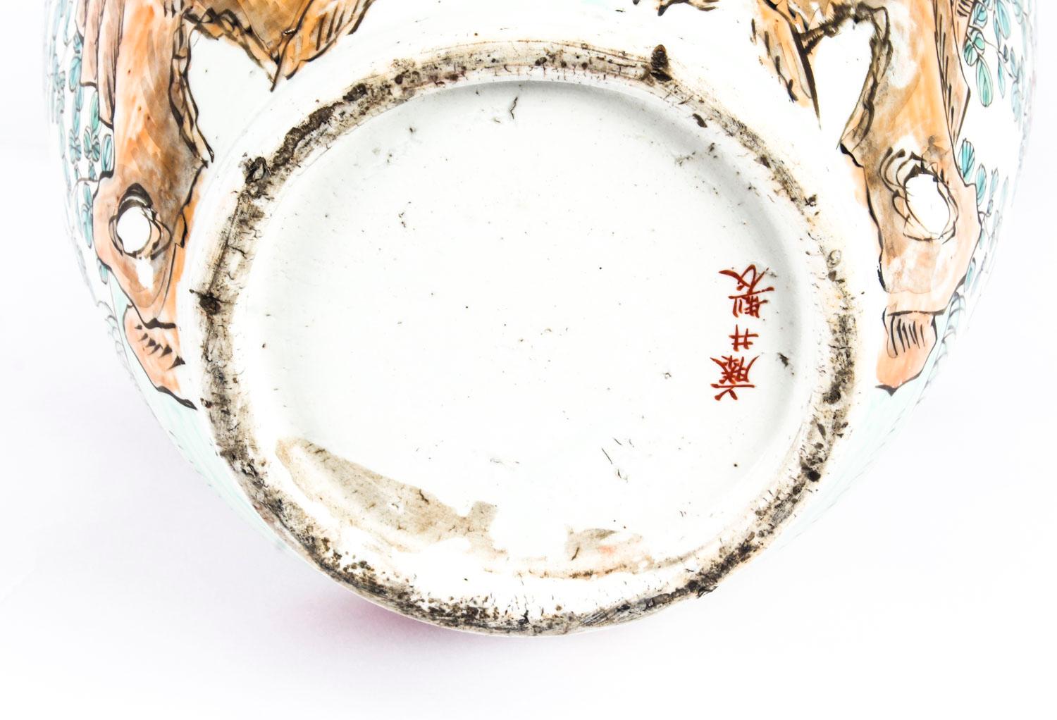 19th Century Pair, Japanese Meiiji Imari Porcelain Vases 8