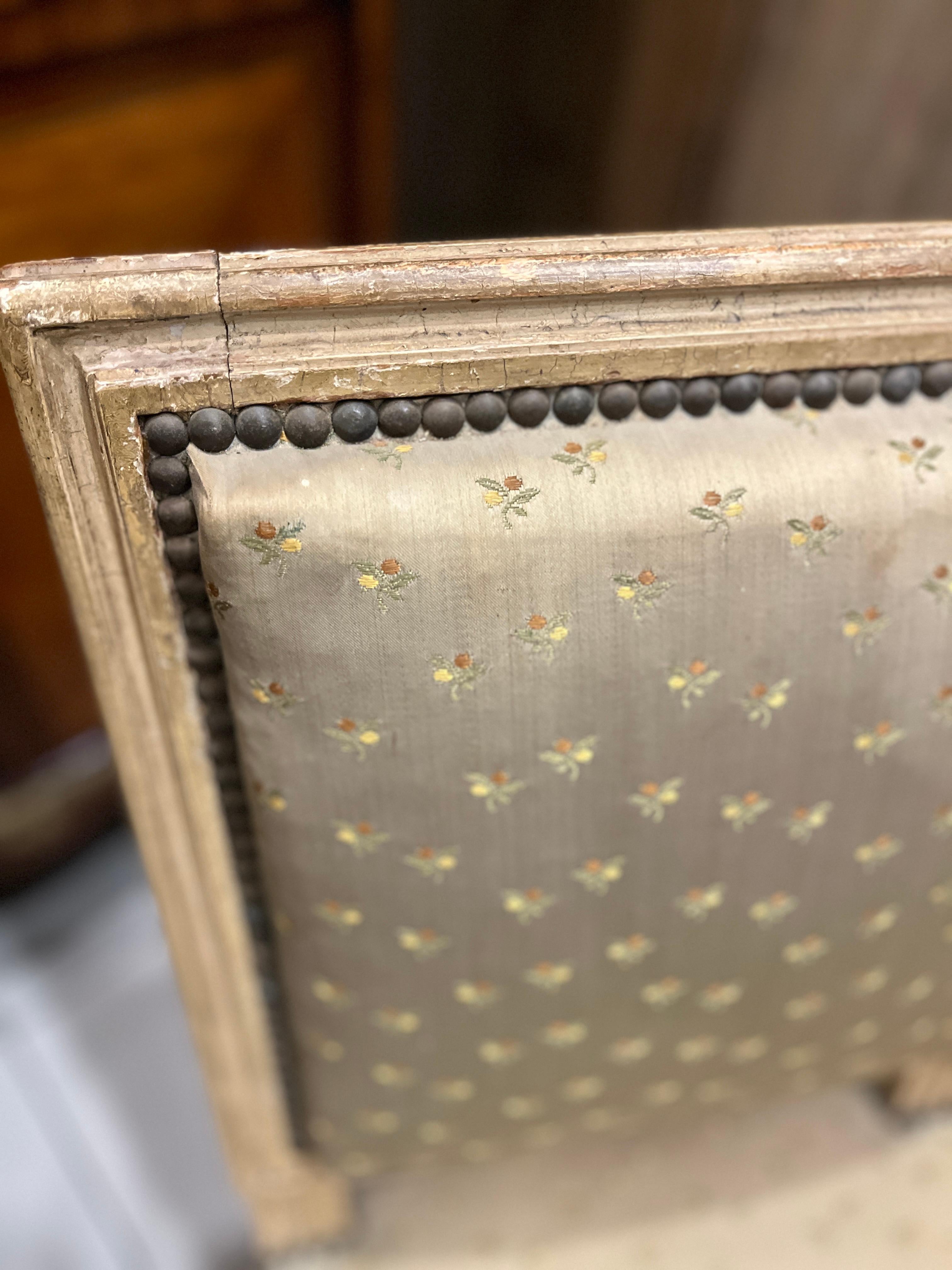 Siglo XIX Pareja de sillas infantiles estilo Luis XVI Francés en venta