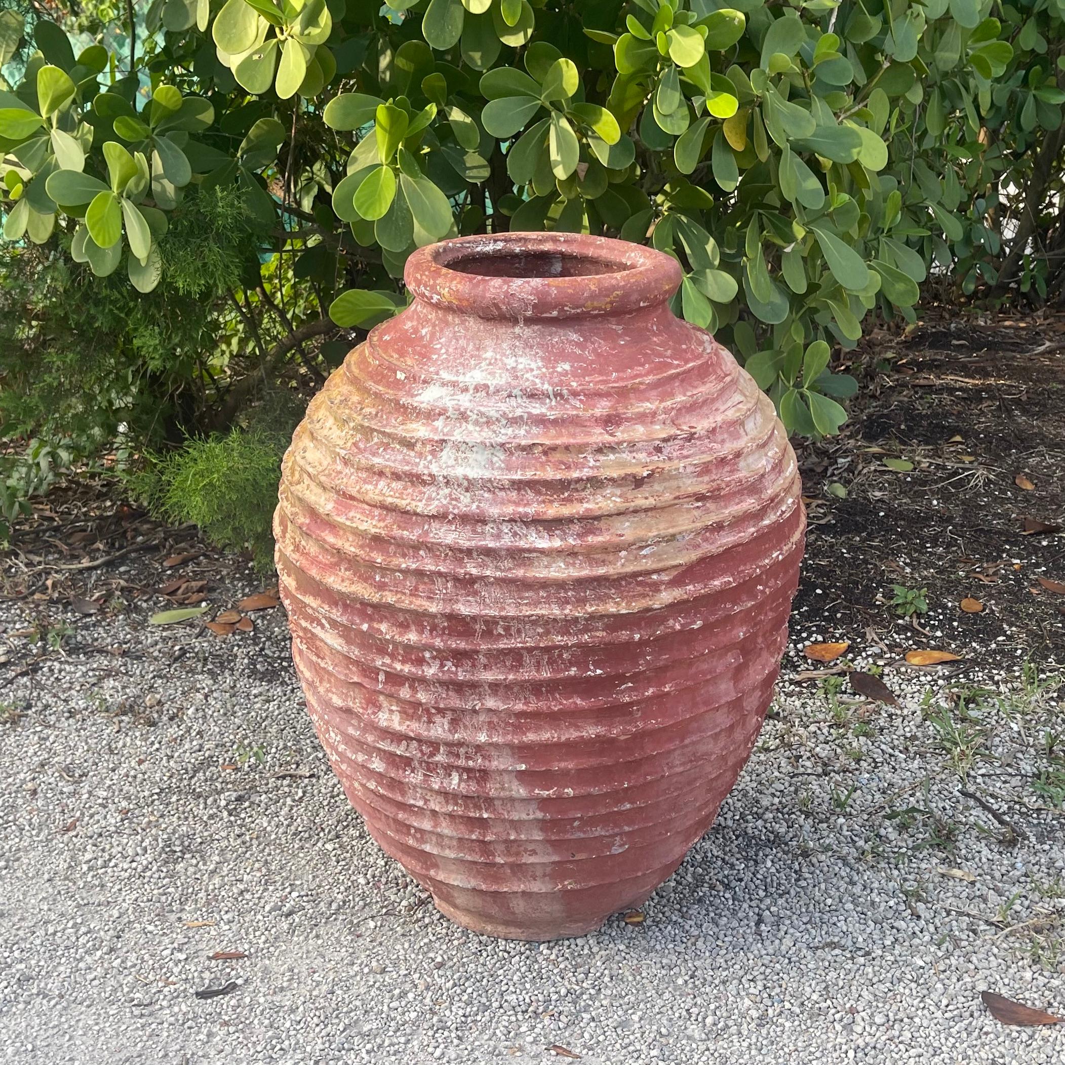 giare vasi e orci in terracotta
