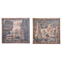 19th Century Pair Of Antique Panels