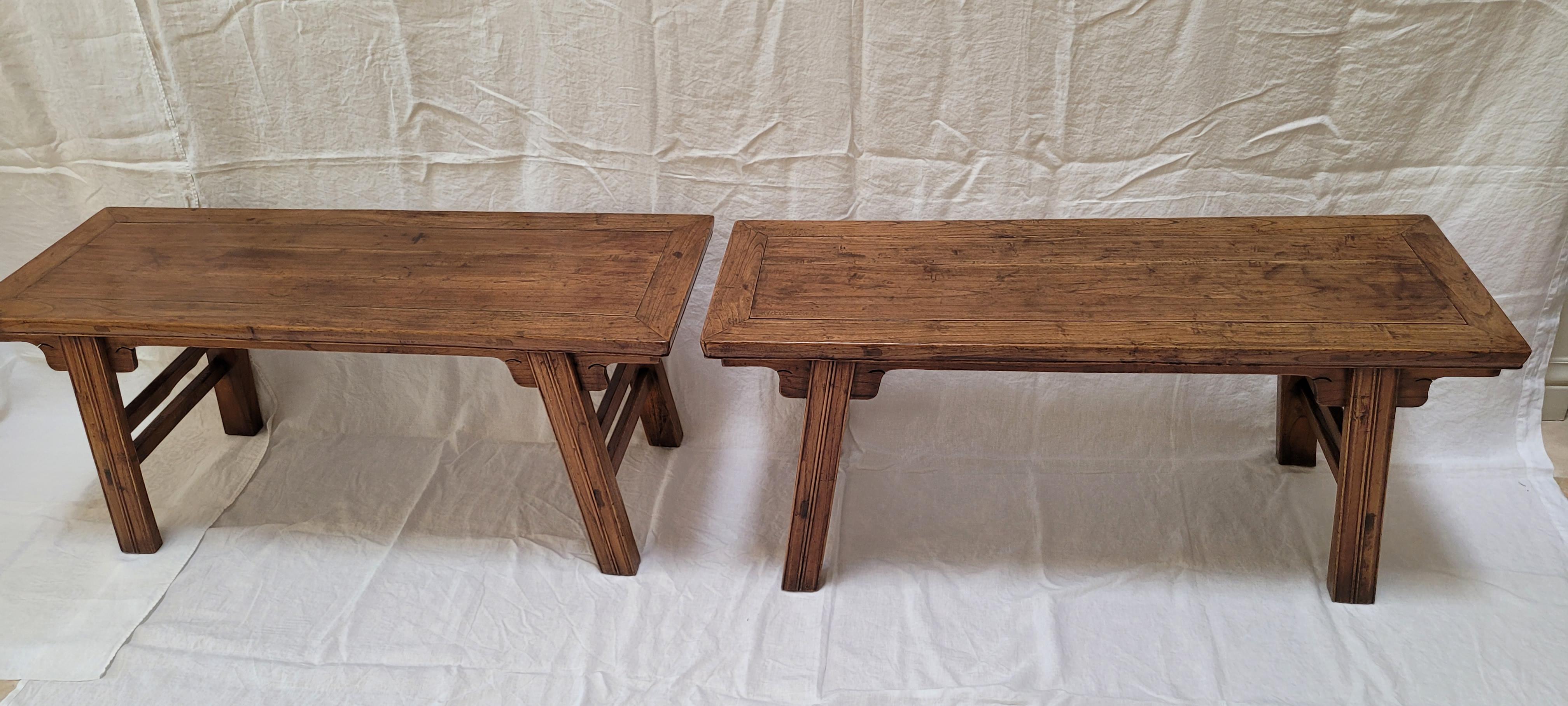 19th Century Pair of Benches For Sale 7