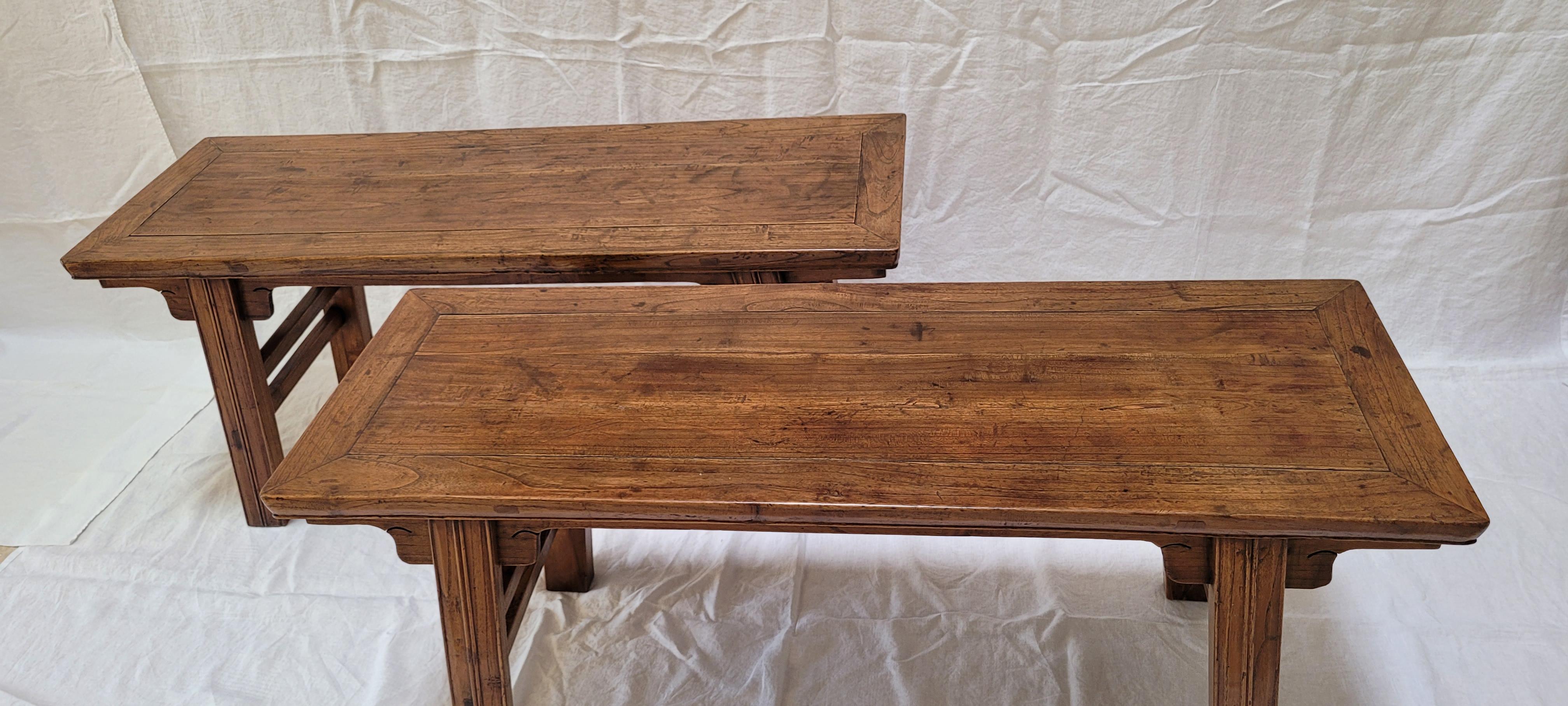 19th Century Pair of Benches For Sale 9