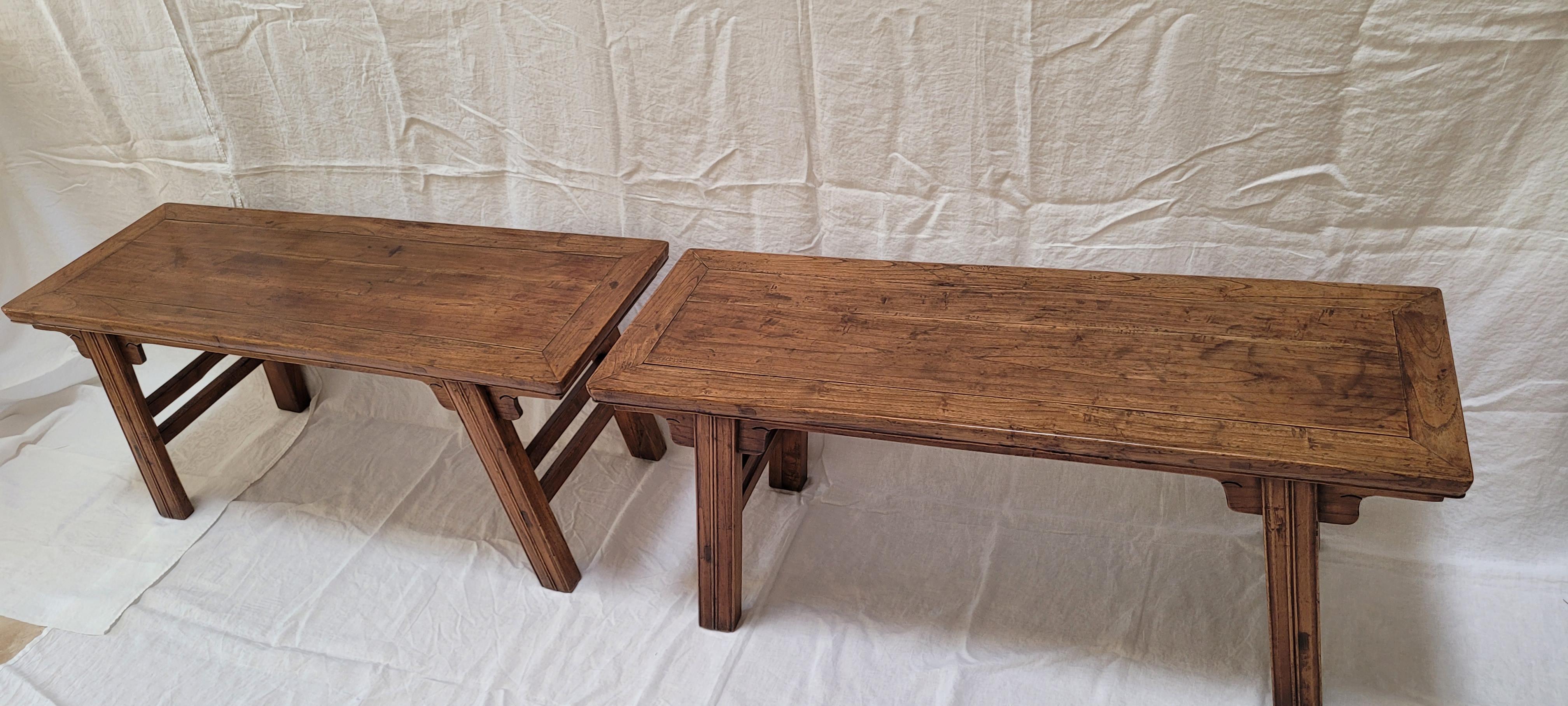 19th Century Pair of Benches For Sale 4