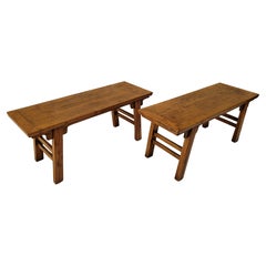 19th Century Pair of Benches