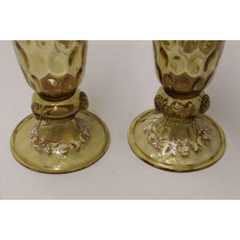 Paire de gobelets de Bohème en verre émaillé figuratif du 19ème siècle, datant d'environ 1860 en vente 14