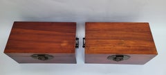 19th Century Pair of Camphor Boxes