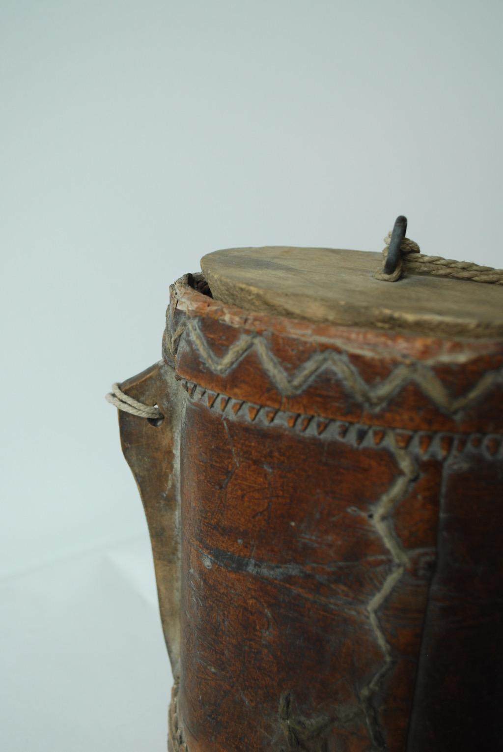 Rustic 19th Century Pair of Carved Turkish Bins For Sale