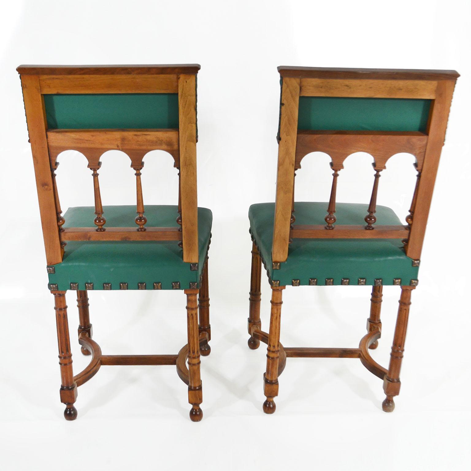 19th Century Pair of Catalan Accent Chairs 2