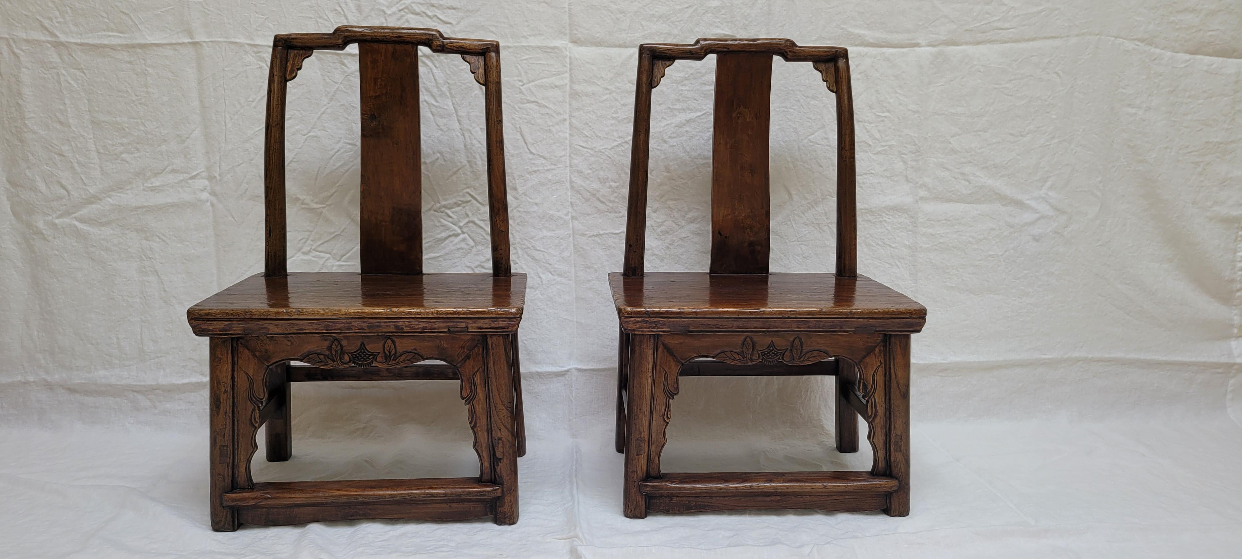 19th Century Pair of Children's Chairs For Sale 1