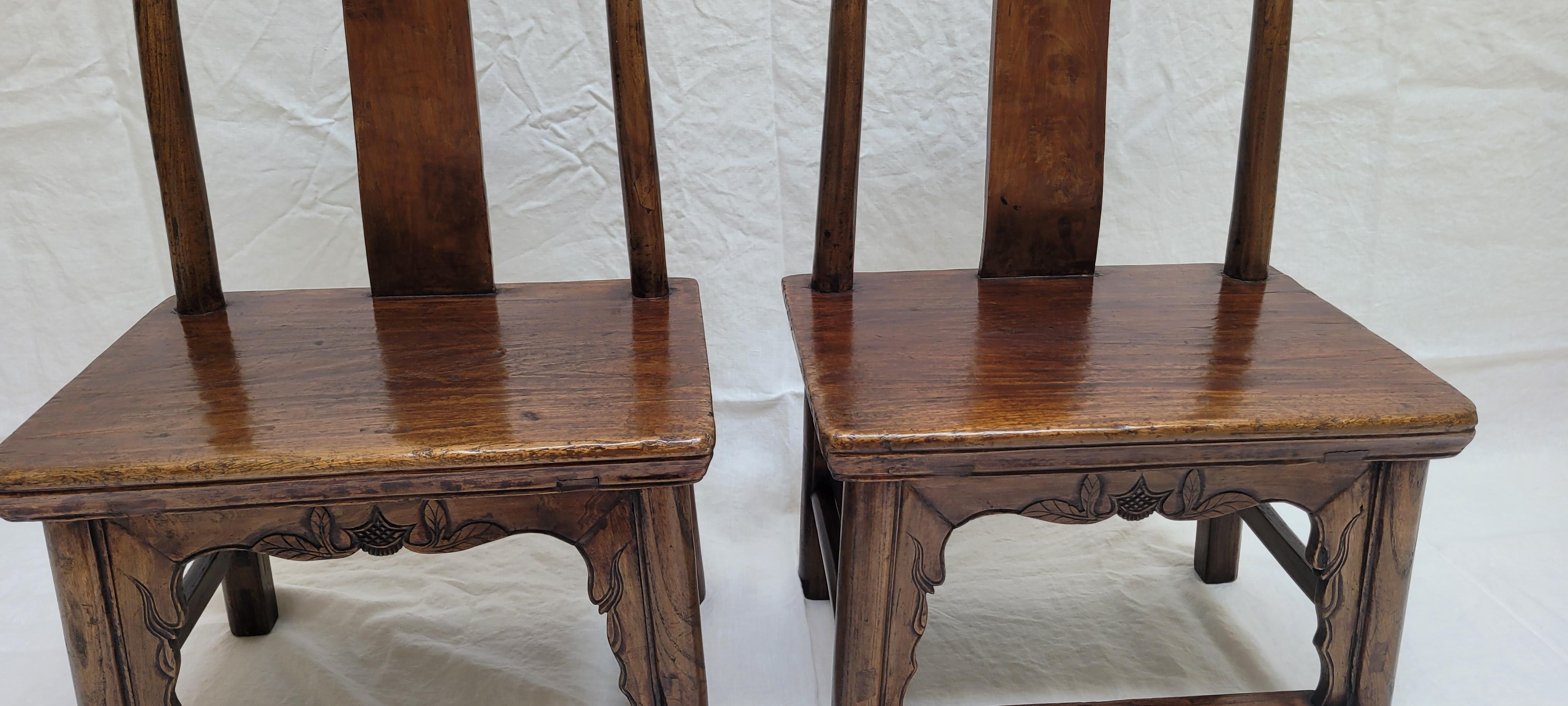 19th Century Pair of Children's Chairs For Sale 2