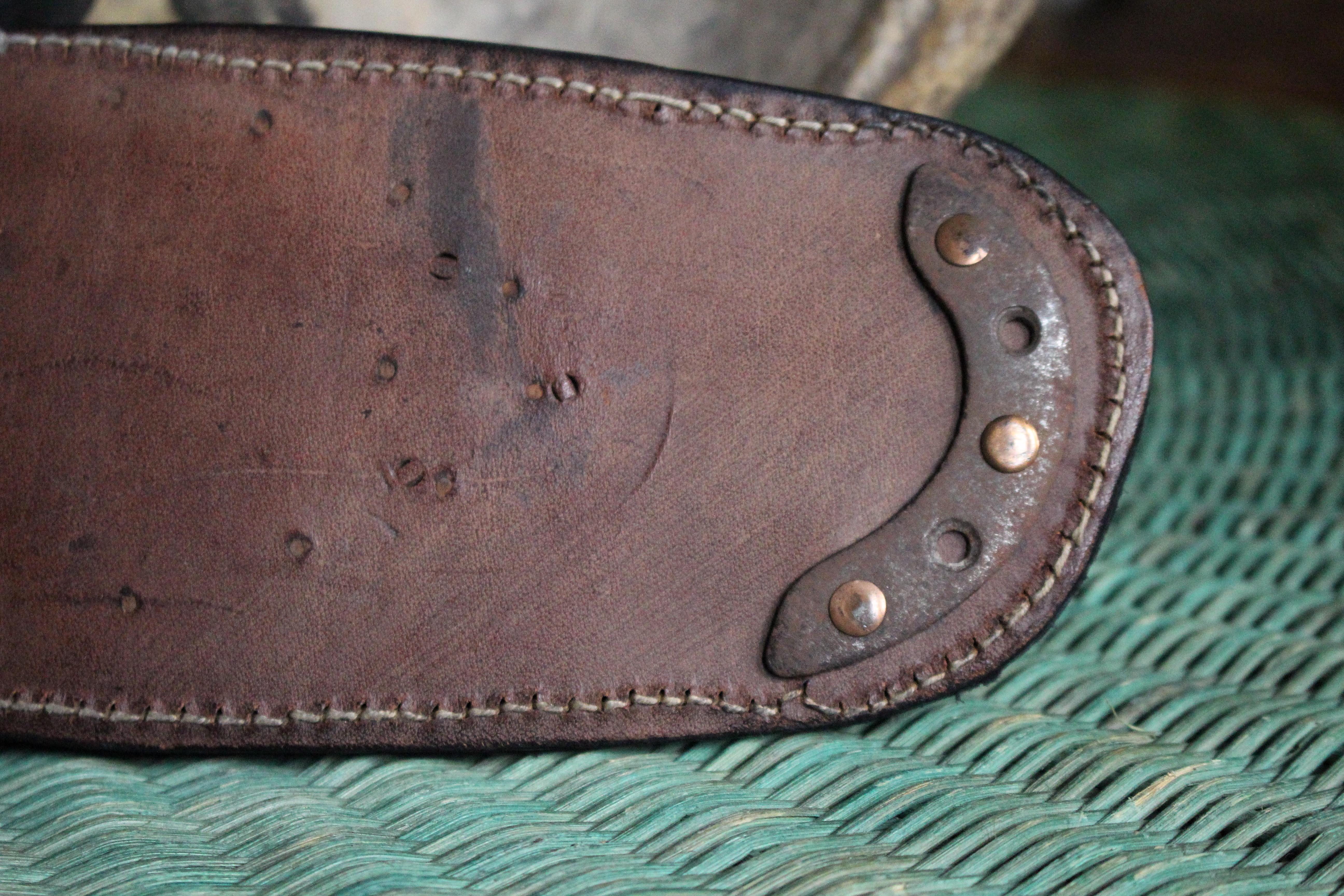 Coppia di scarpe da tip tap in pelle da clown del XIX secolo Dan Leno, George Wild Galvin in vendita 3
