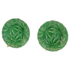 19th Century Pair of Copeland
Garrett Majolica Plates 19th Century Pair of Copeland
Garrett Majolica Plates