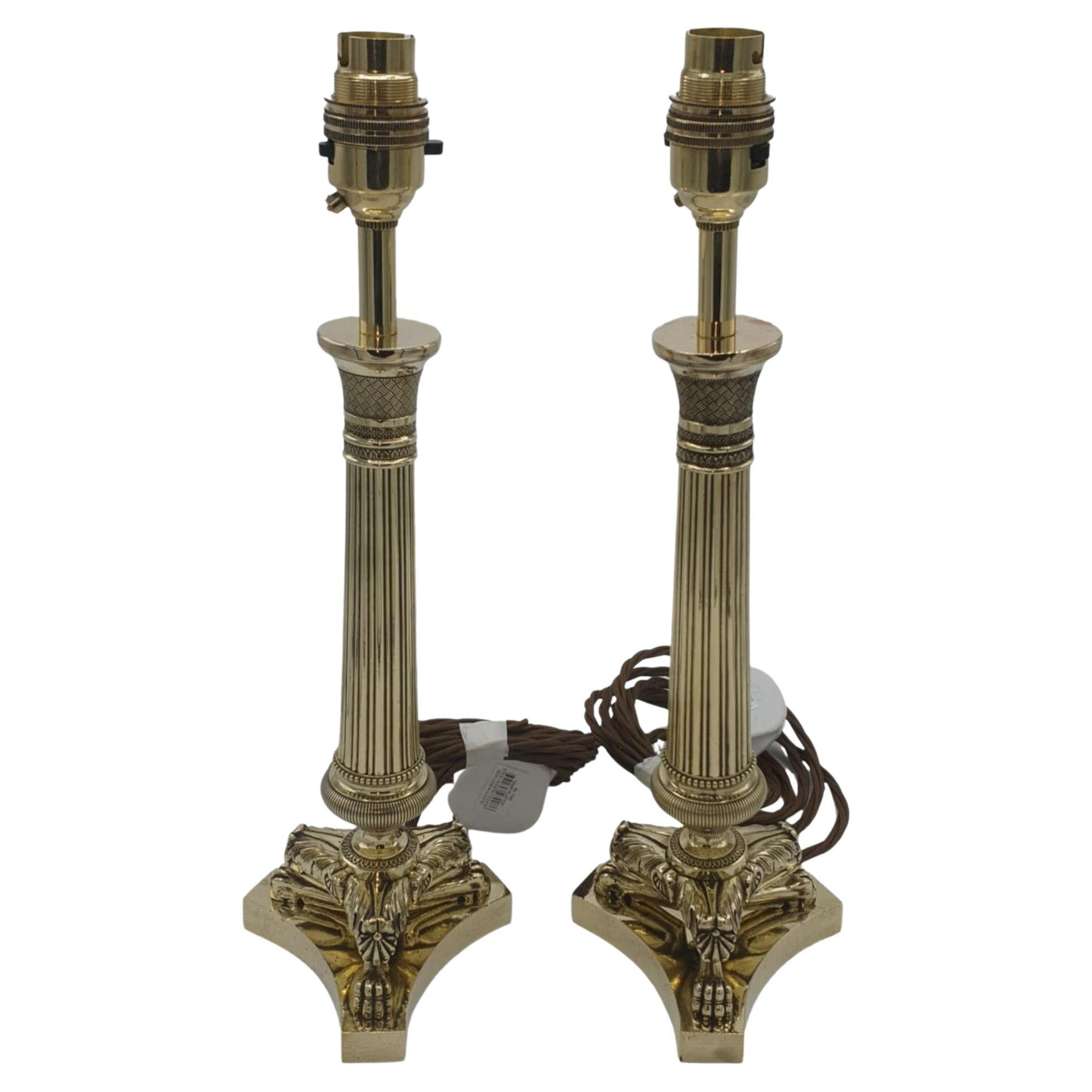 Pair of Industrial Miner's Lanterns Marked Dinkelspiel Converted to