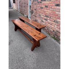 19th Century Pair of English Benches