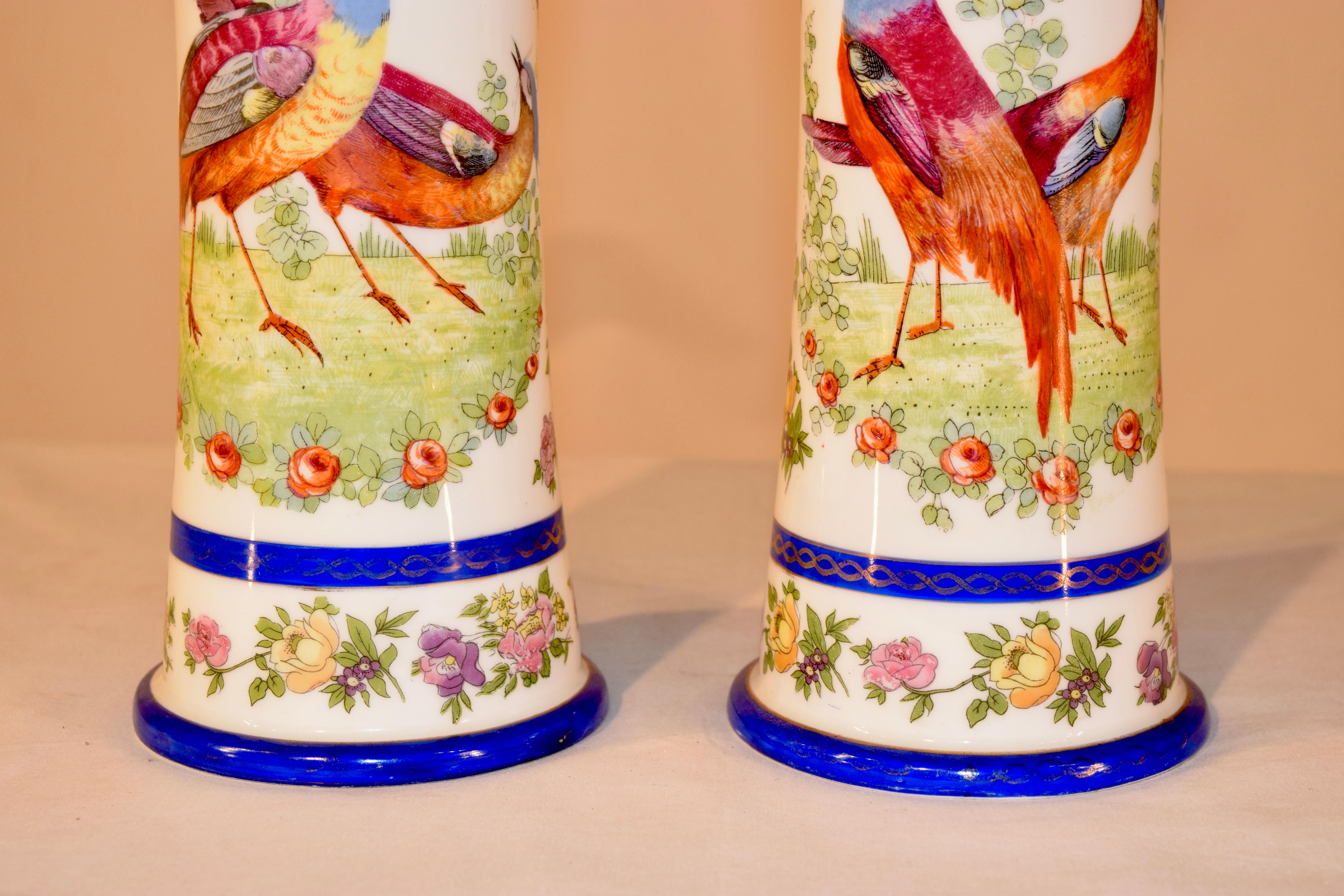 19th Century Pair of English Vases 2