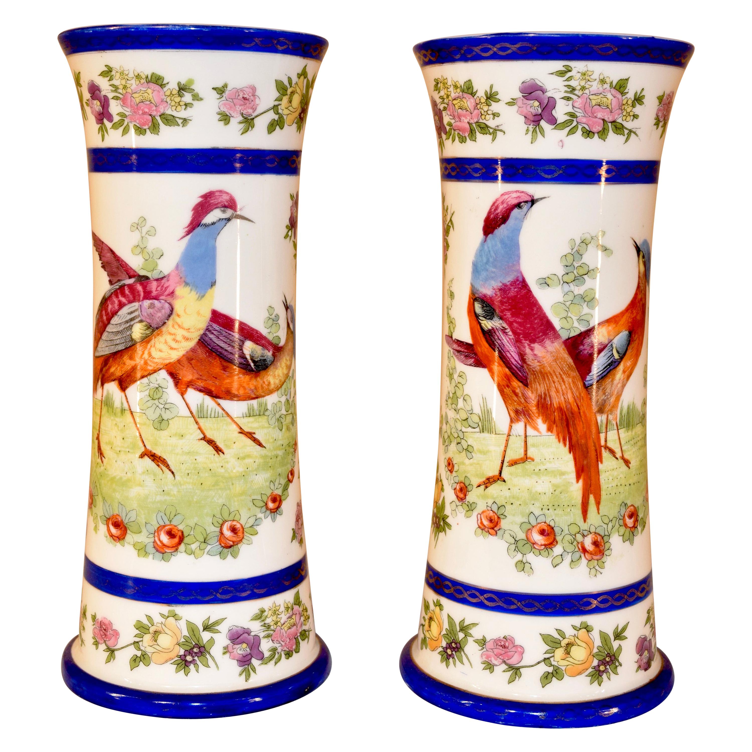 19th Century Pair of English Vases