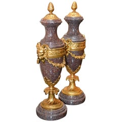 19th Century Pair of Fine French Cassolettes