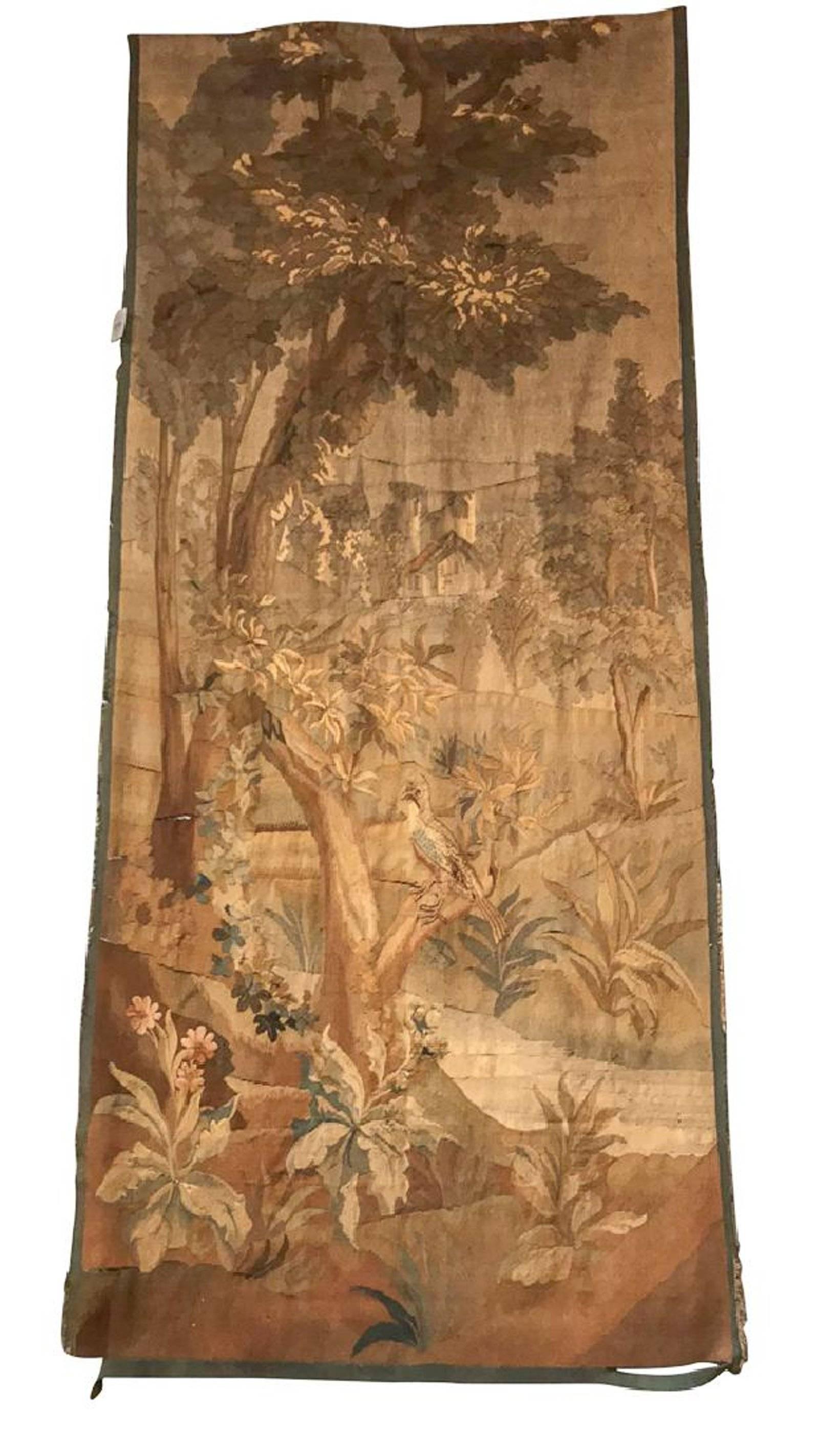 19th Century Pair of Flemish Tapestries In Good Condition In Dallas, TX