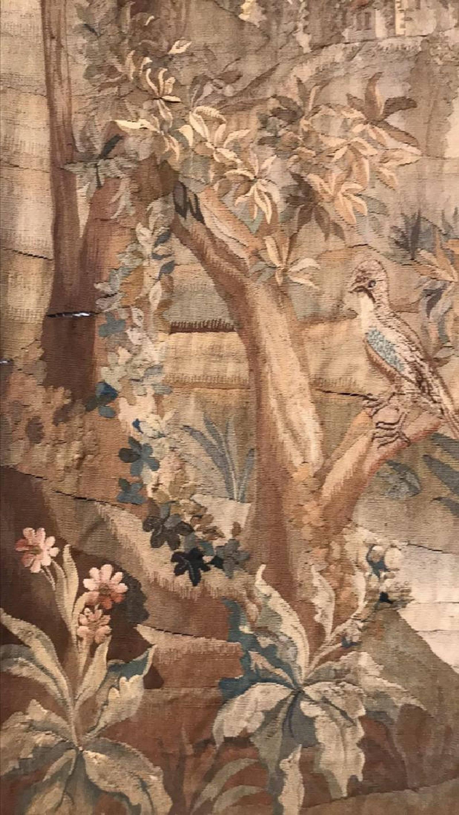 Late 19th Century 19th Century Pair of Flemish Tapestries