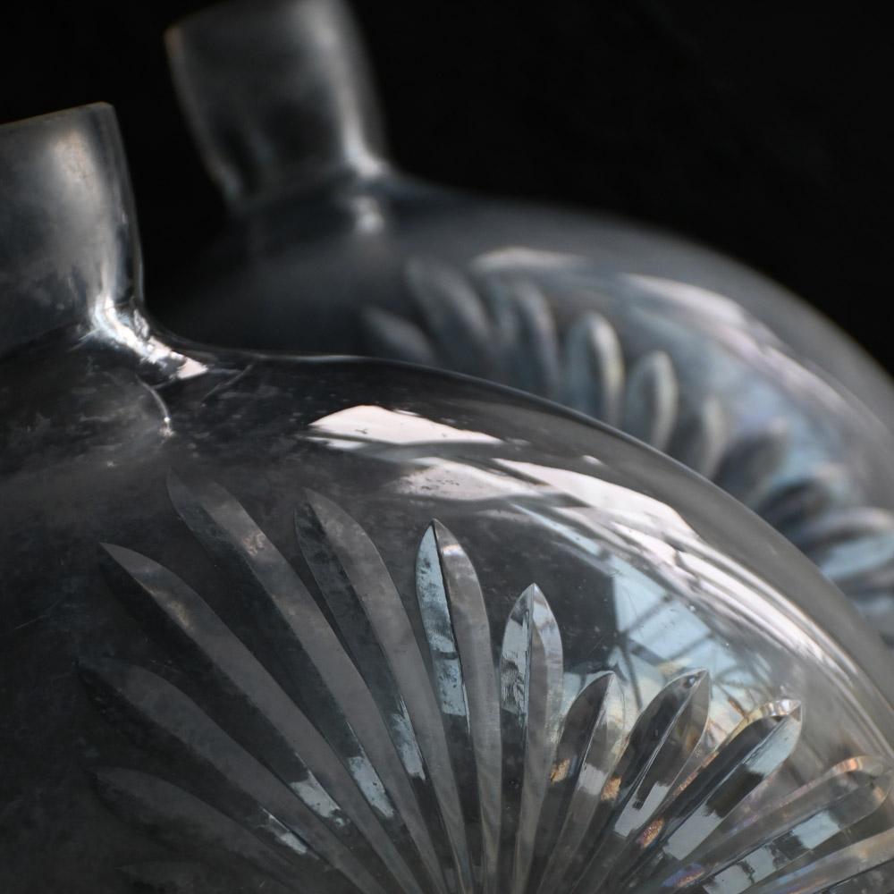 19th century pair of French Carboys For Sale 3