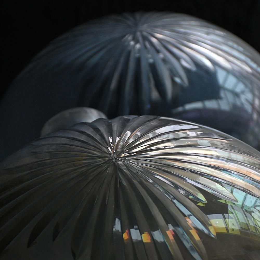 19th century pair of French Carboys For Sale 4