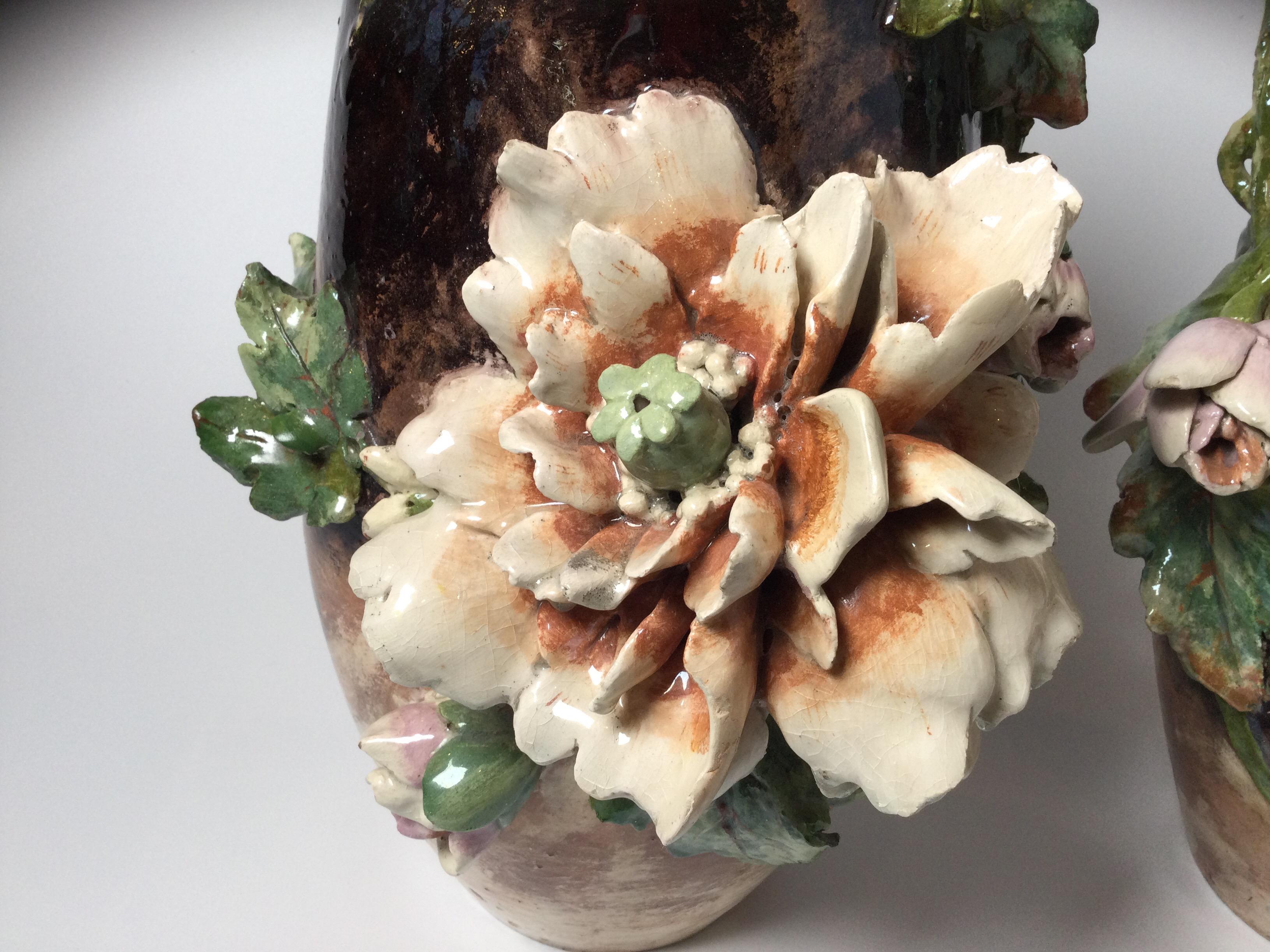 barbotine flower