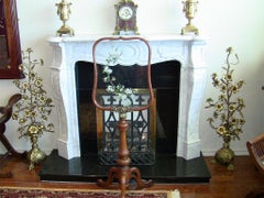 19th Century Pair of French Solid Brass Floor Candelabras