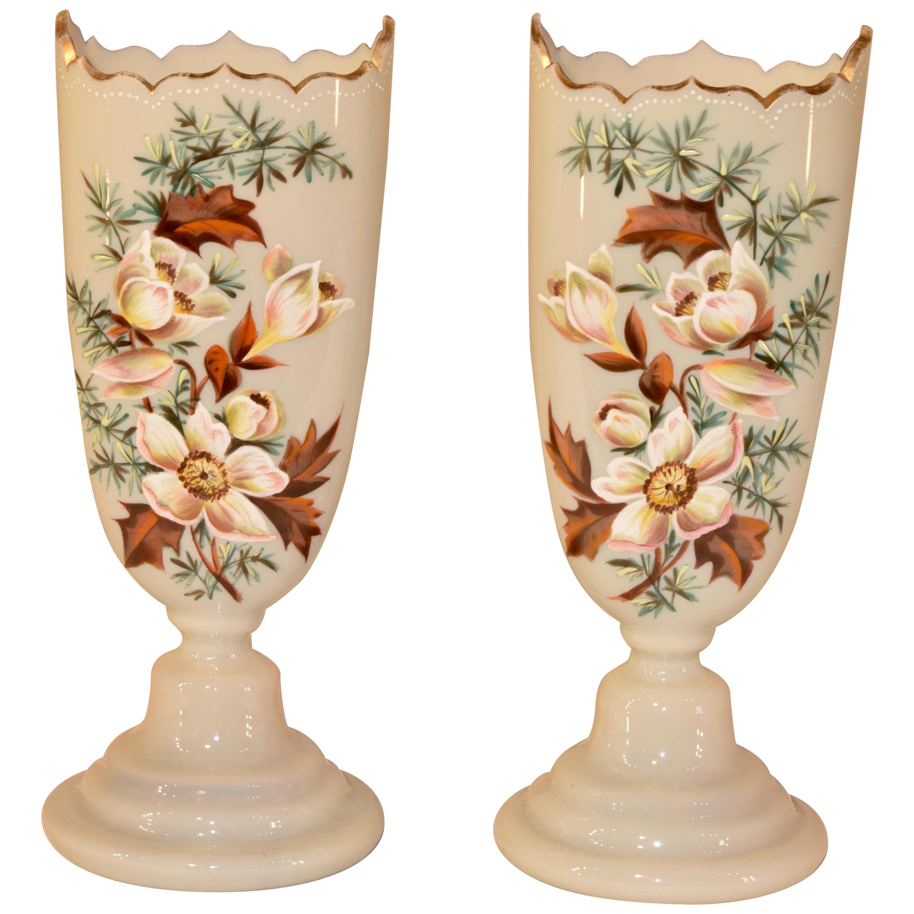 19th Century Pair of French Vases For Sale