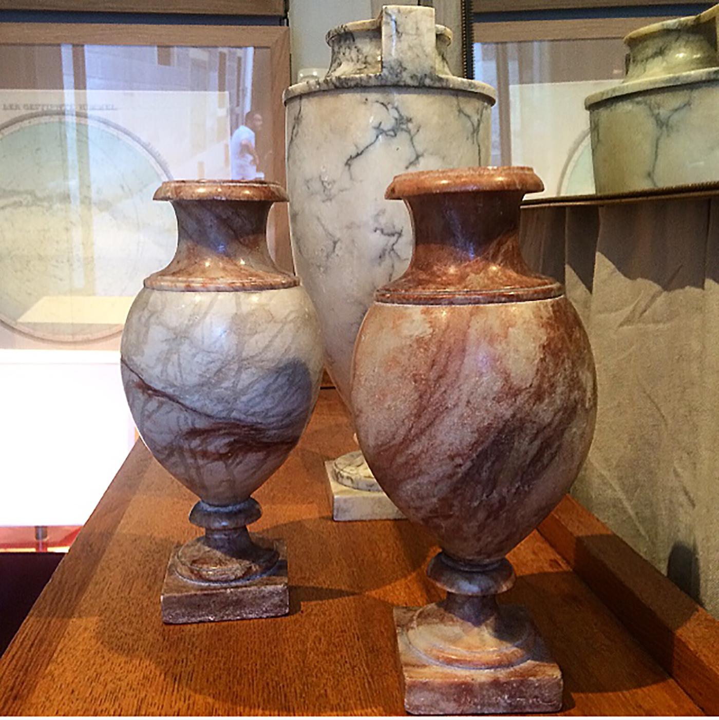 19th Century Pair of Grand Tour Alabaster Vases 2