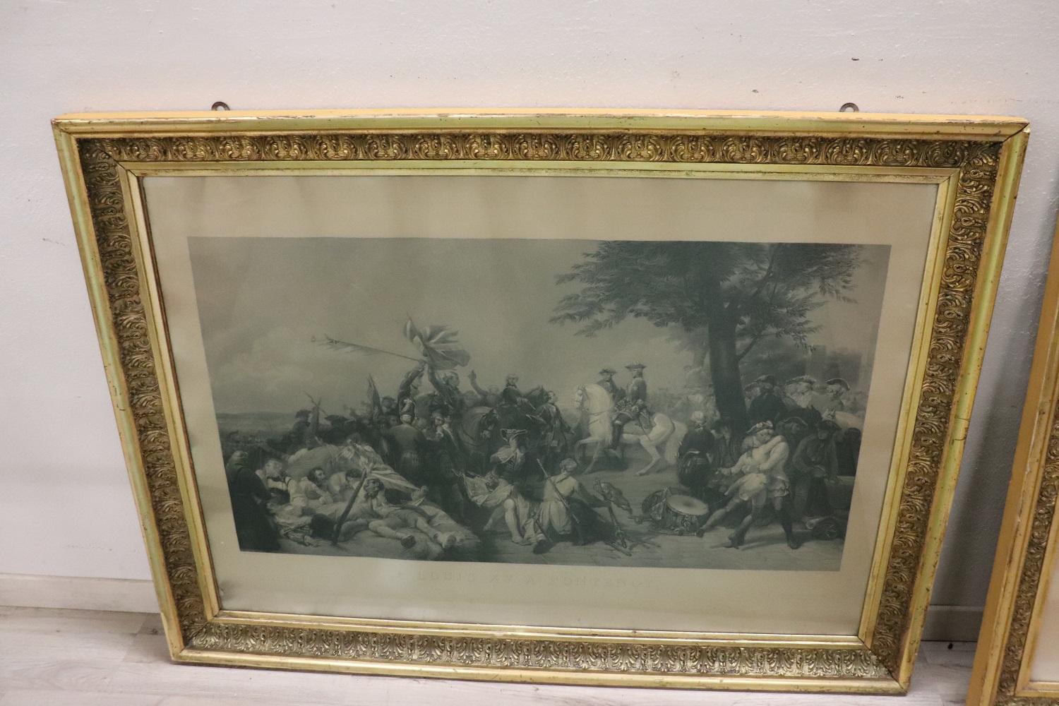 19th Century Pair of Large Antique Engravings by Jazet Jean Pierre Marie For Sale 10