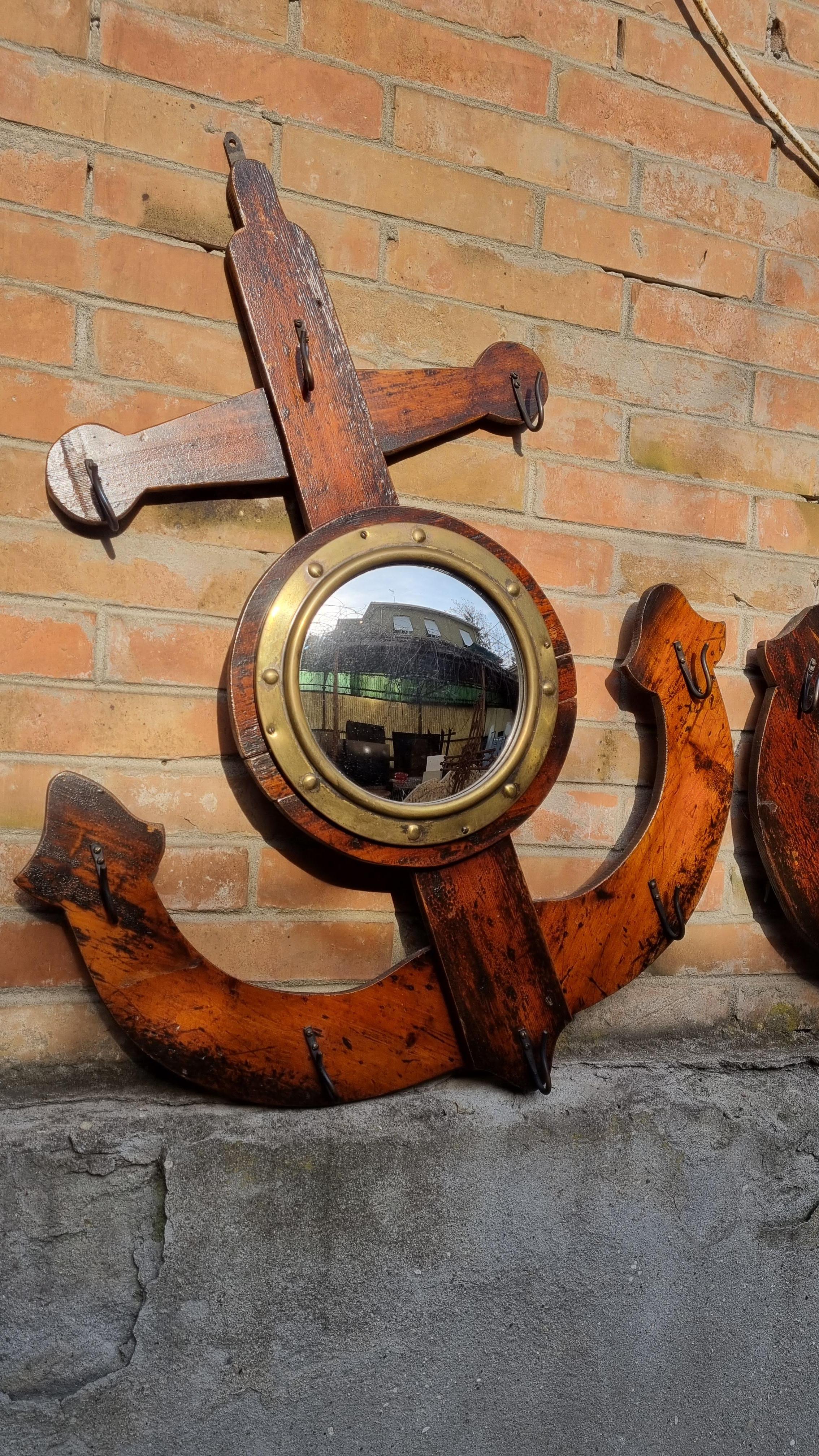 Wood 19th Century Pair of Mirrors For Sale