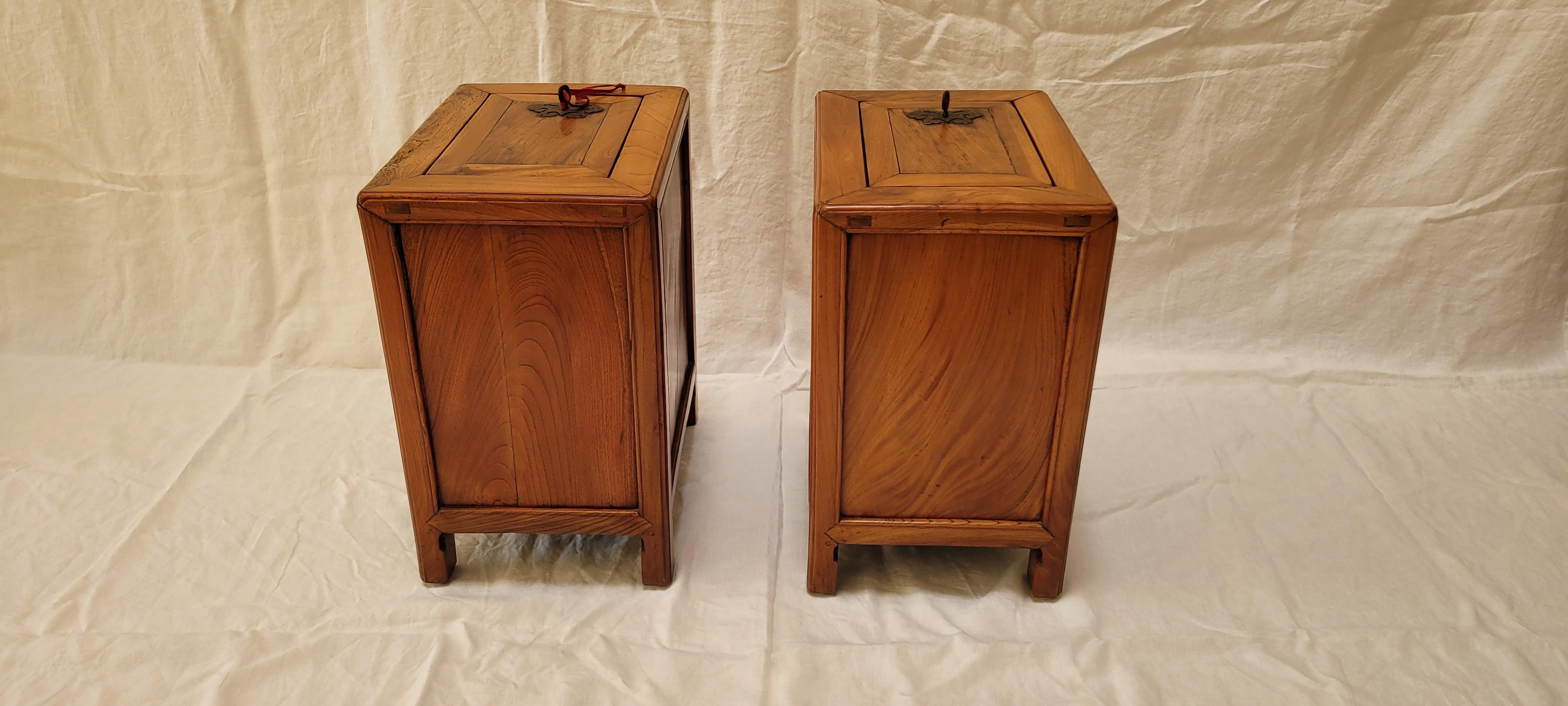 19th Century Pair of Money Chests For Sale 6