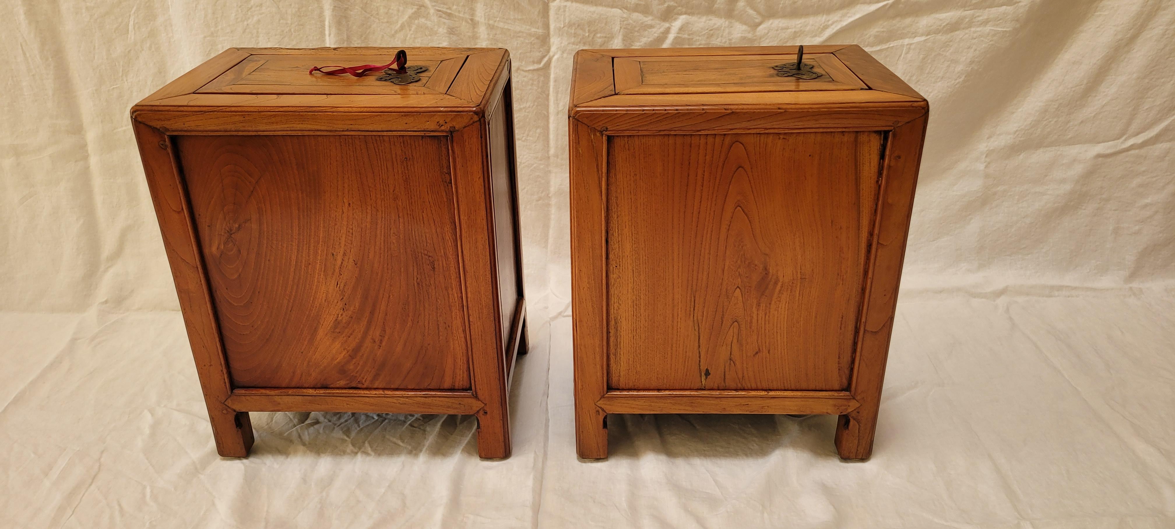 19th Century Pair of Money Chests For Sale 1