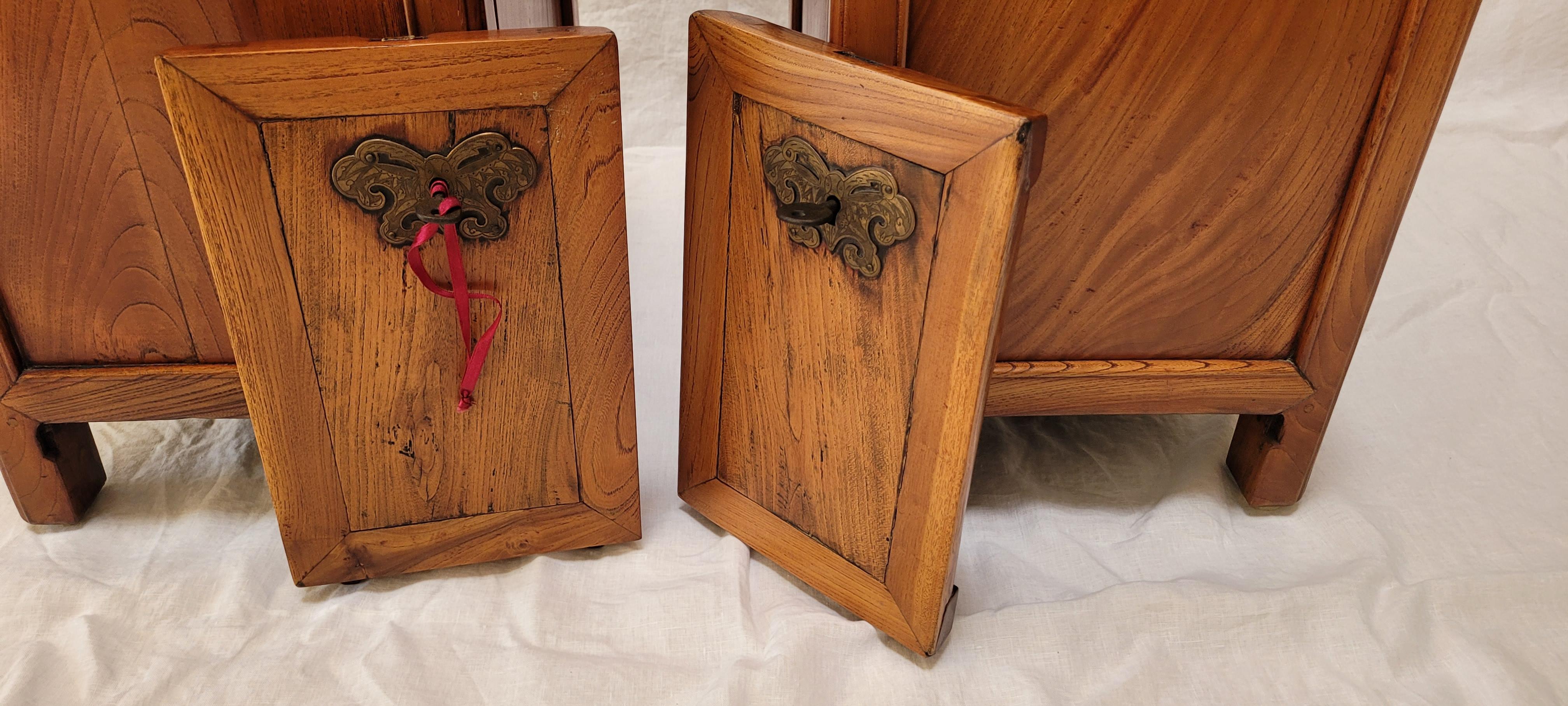 19th Century Pair of Money Chests For Sale 2