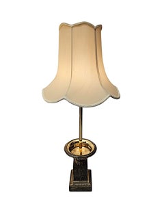 19th Century Pair of  Ormolu and Marble Tazza Urns Converted to Table Lamps