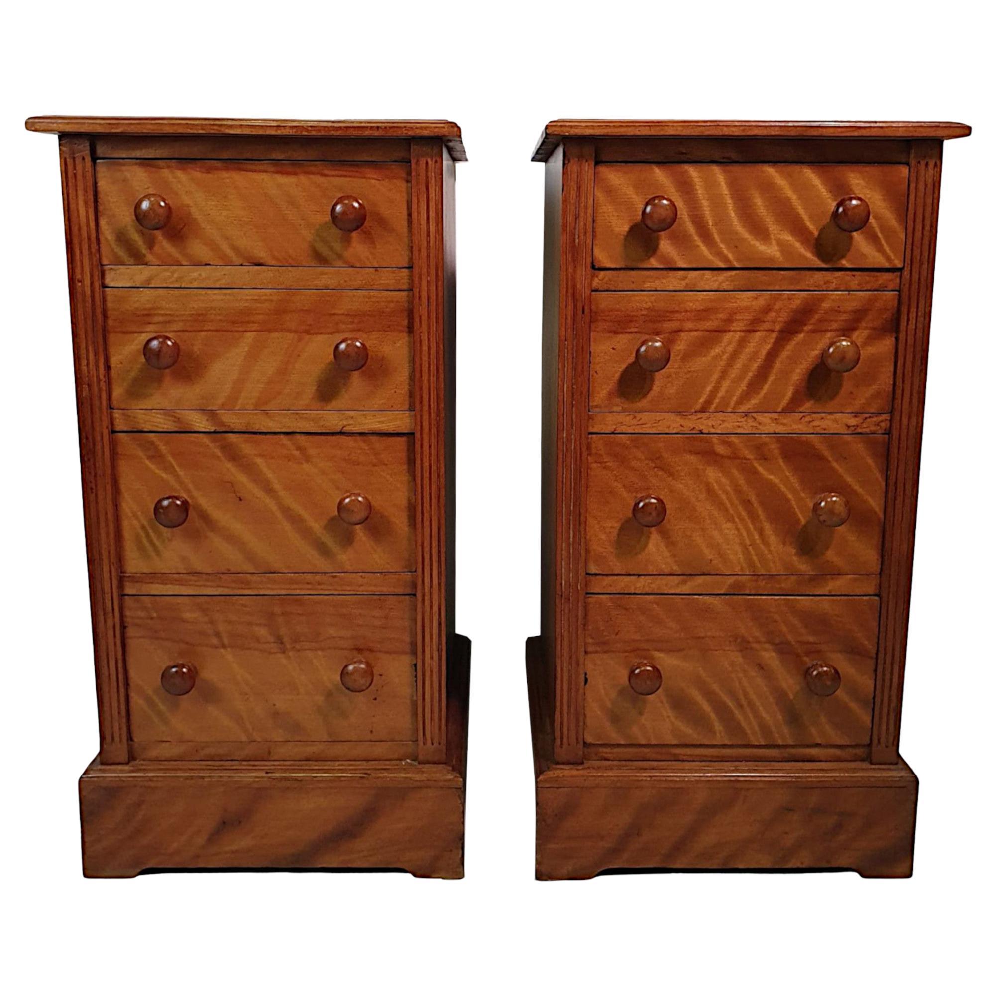 Pair of Bedside Chests at 1stDibs