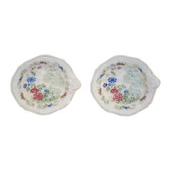 Antique 19th Century Pair of Shaped Dishes