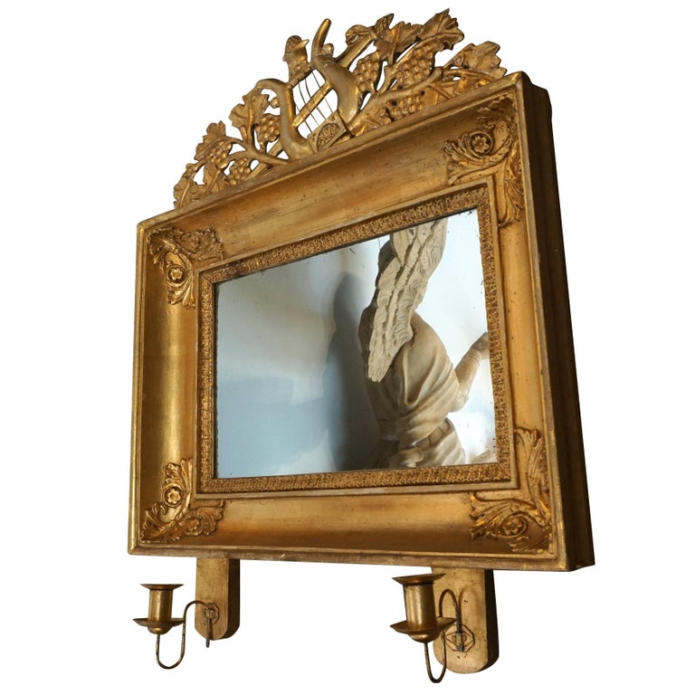 19th Century Pair Of Swedish Gilded Mirrors From Scandinavia For 19th Century Pair Of Swedish Gilded Mirrors From Scandinavia For