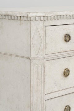 19th Century Pair of Swedish Gustavian Bedside Commodes