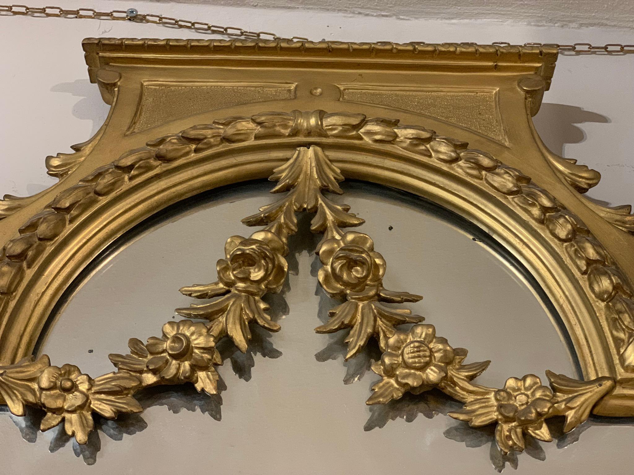 19th CENTURY PAIR OF TUSCAN MIRRORS IN NEOCLASSIC STYLE In Good Condition For Sale In Firenze, FI