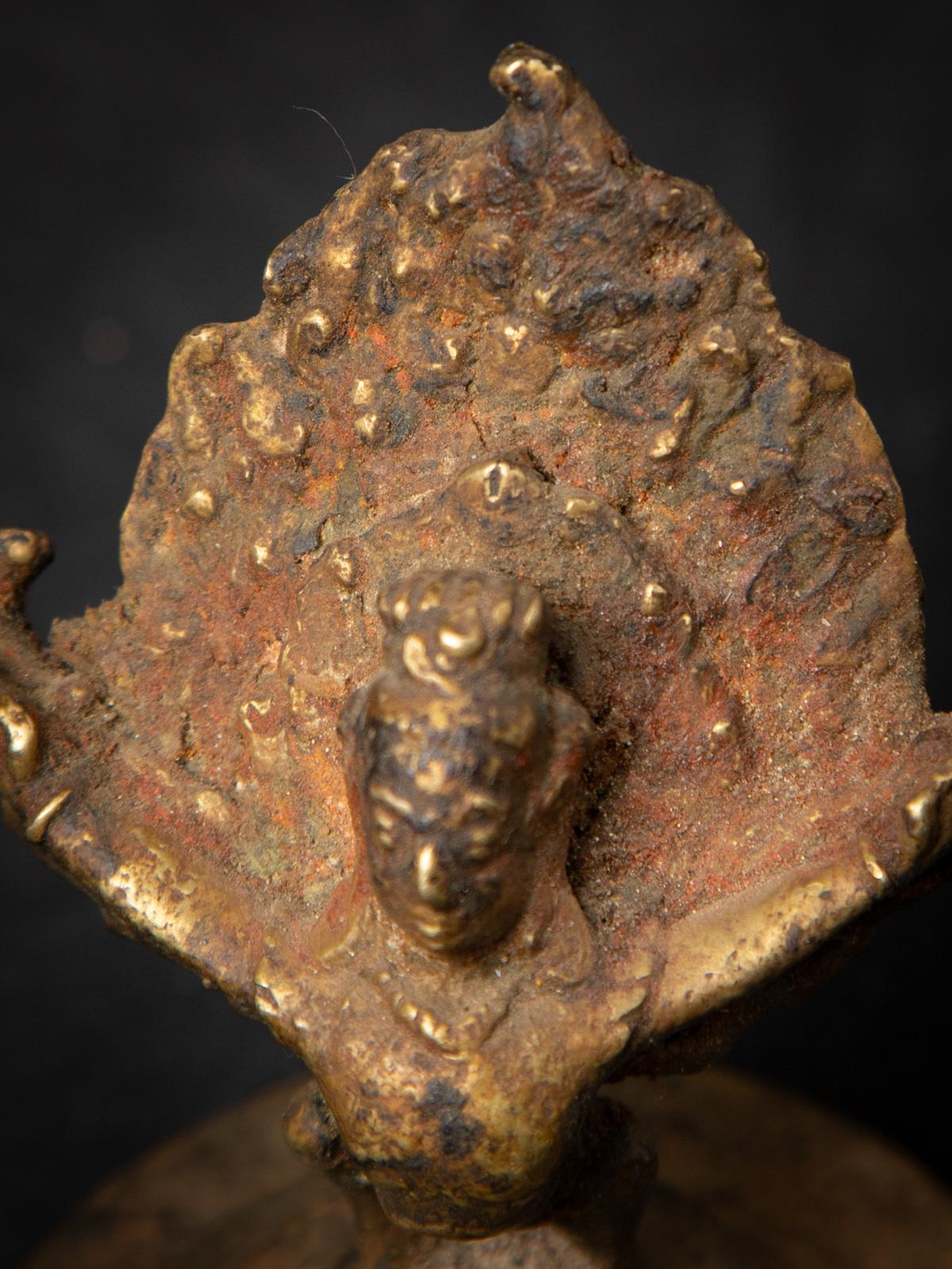 Paire de deux statues de Garuda népalaises en bronze ancien du 19ème siècle en vente 6