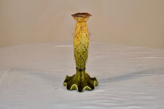 19th Century Palissy Candle Stick
