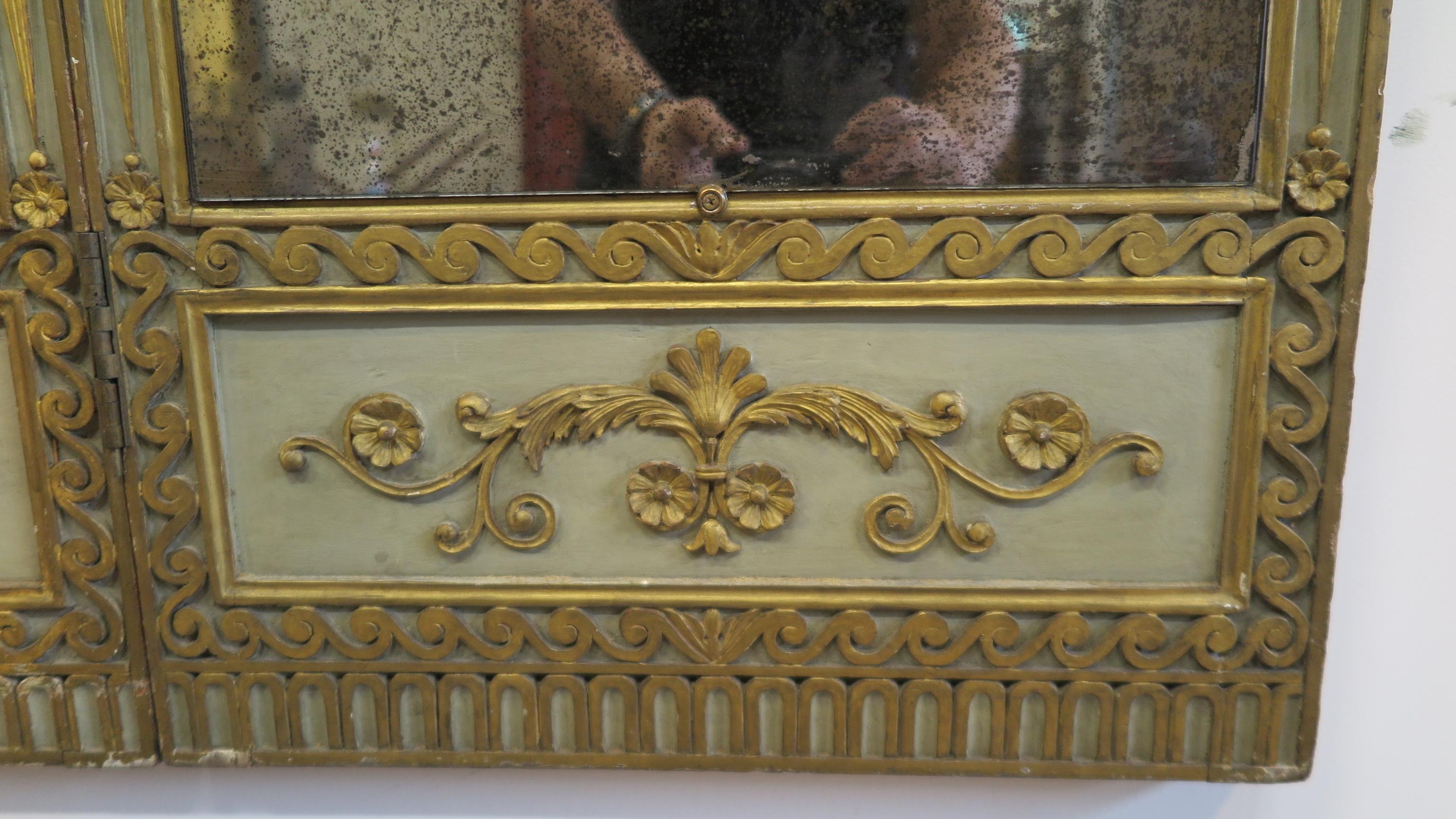 19th Century Panel Mirror In Good Condition For Sale In New York, NY