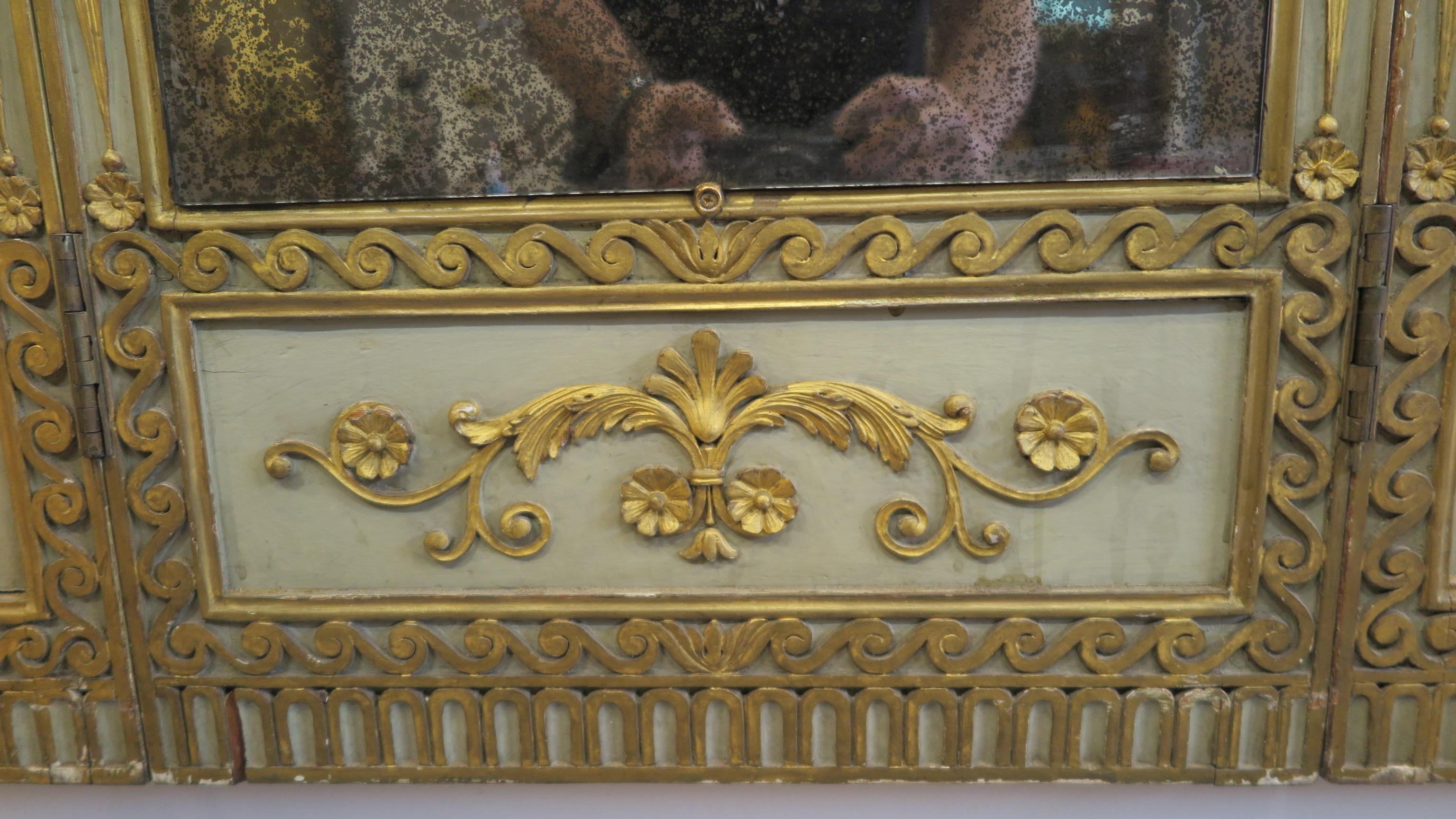 19th Century Panel Mirror For Sale 1